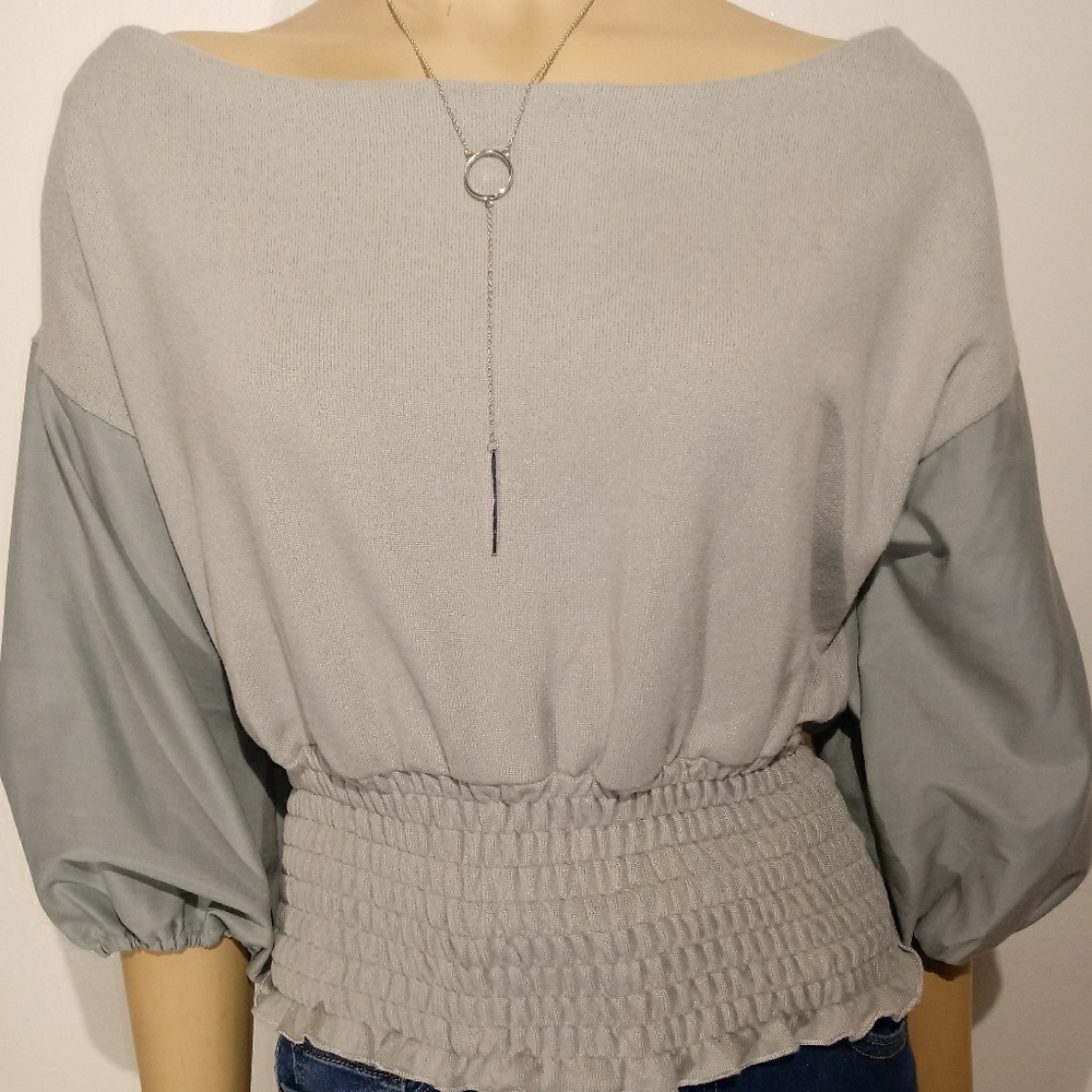 Gray Top